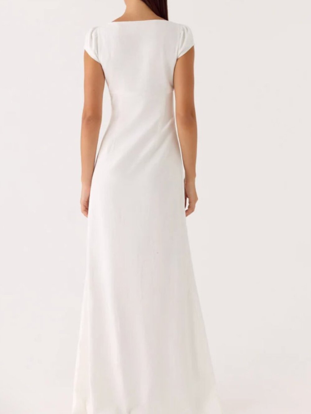 Never Really Over Maxi Dress White - Picture 3 of 4